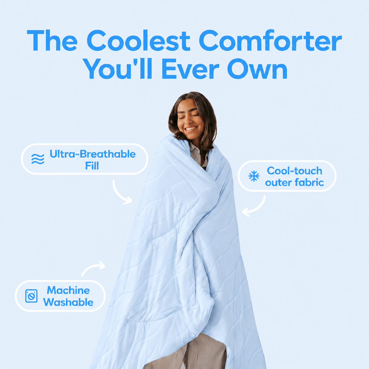 Breezi™ Cooling Comforter