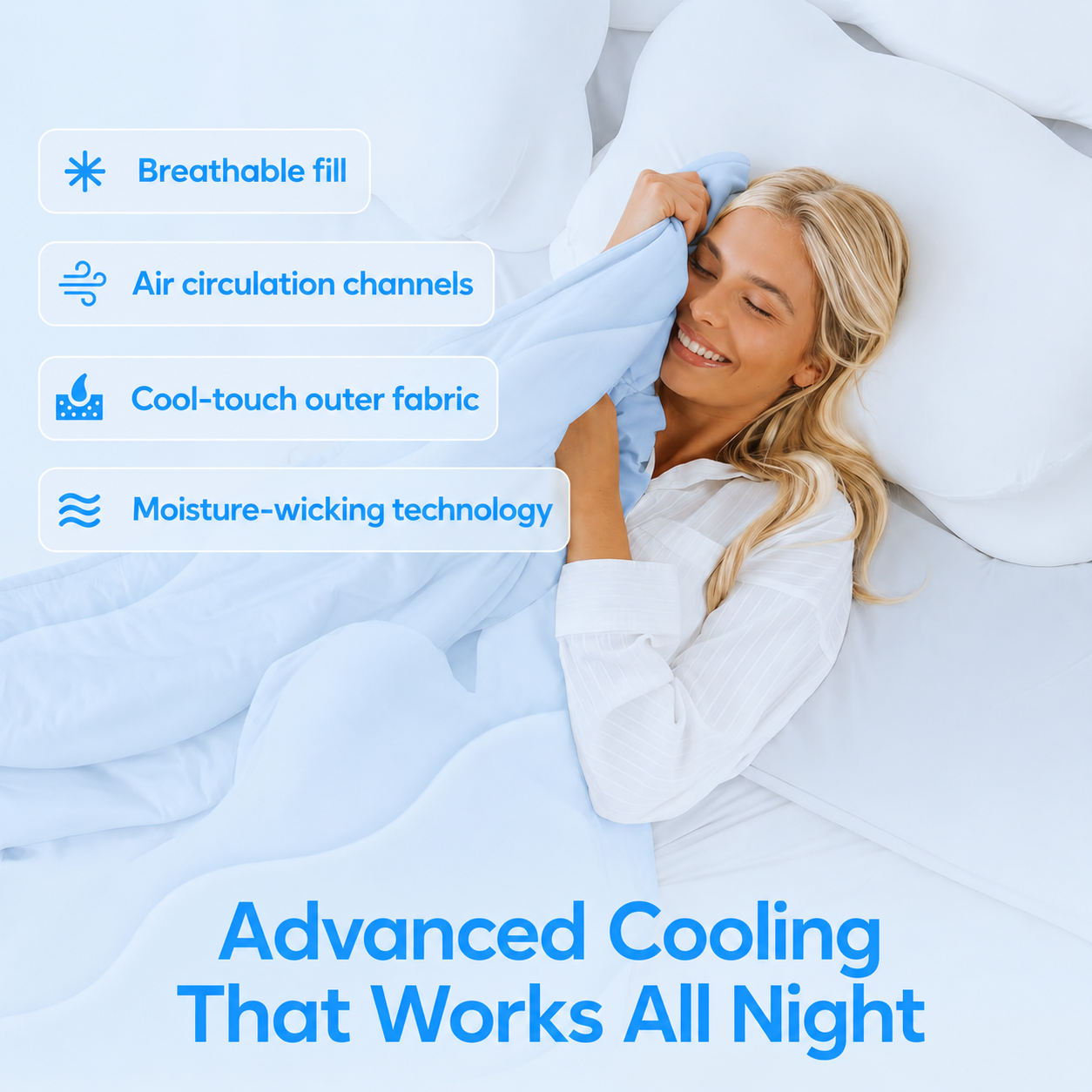 Breezi™ Cooling Comforter